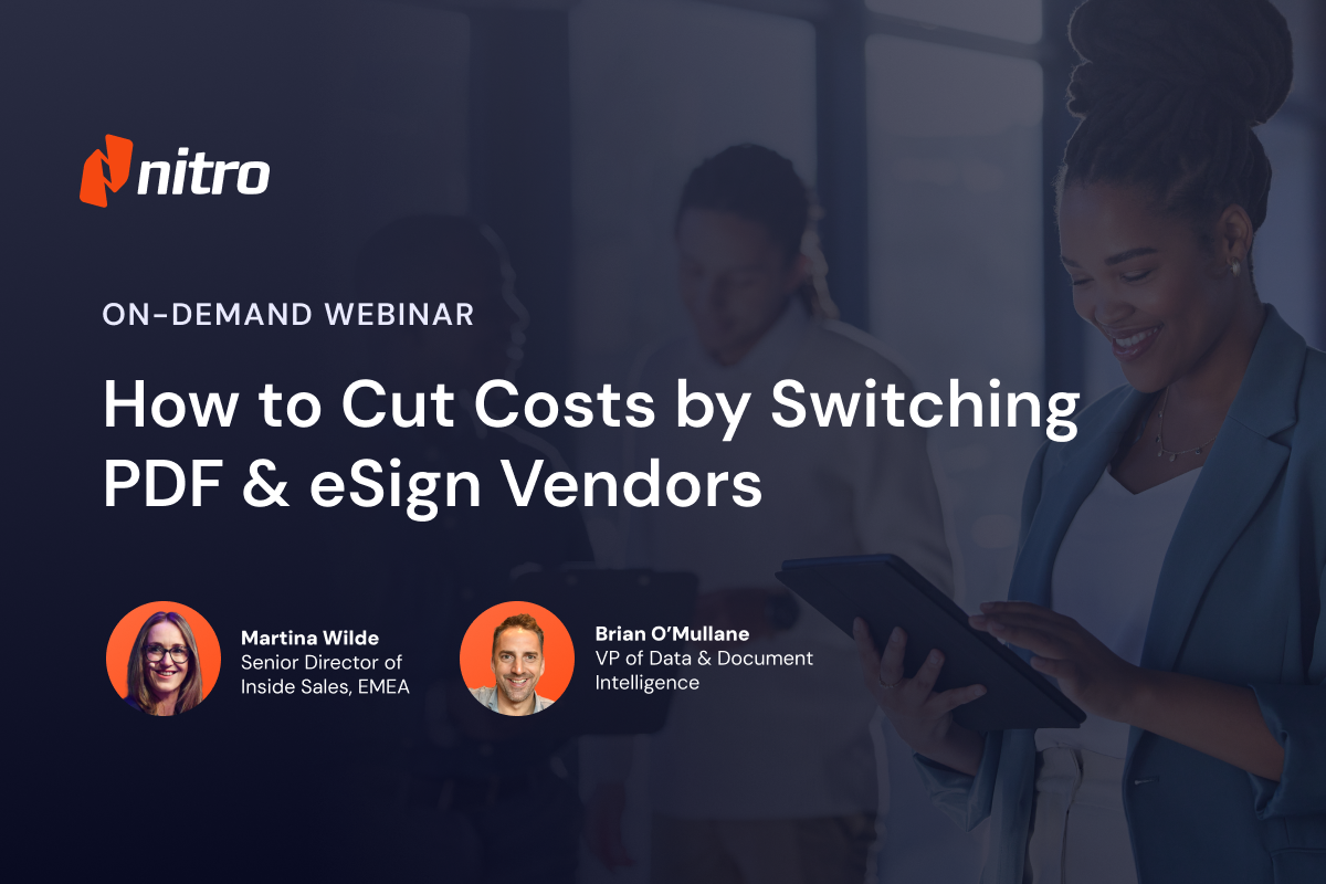 Resource Card-Webinar-How to Cut Costs by Switching PDF & eSign Vendors